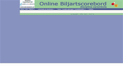 Desktop Screenshot of biljartscorebord.nl