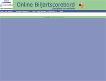 Tablet Screenshot of biljartscorebord.nl